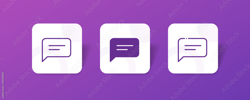 bubble message pixel perfect icon set bundle in line, solid, glyph, 3d gradient style bubble message pixel perfect icon set bundle in line, solid, glyph, 3d gradient style