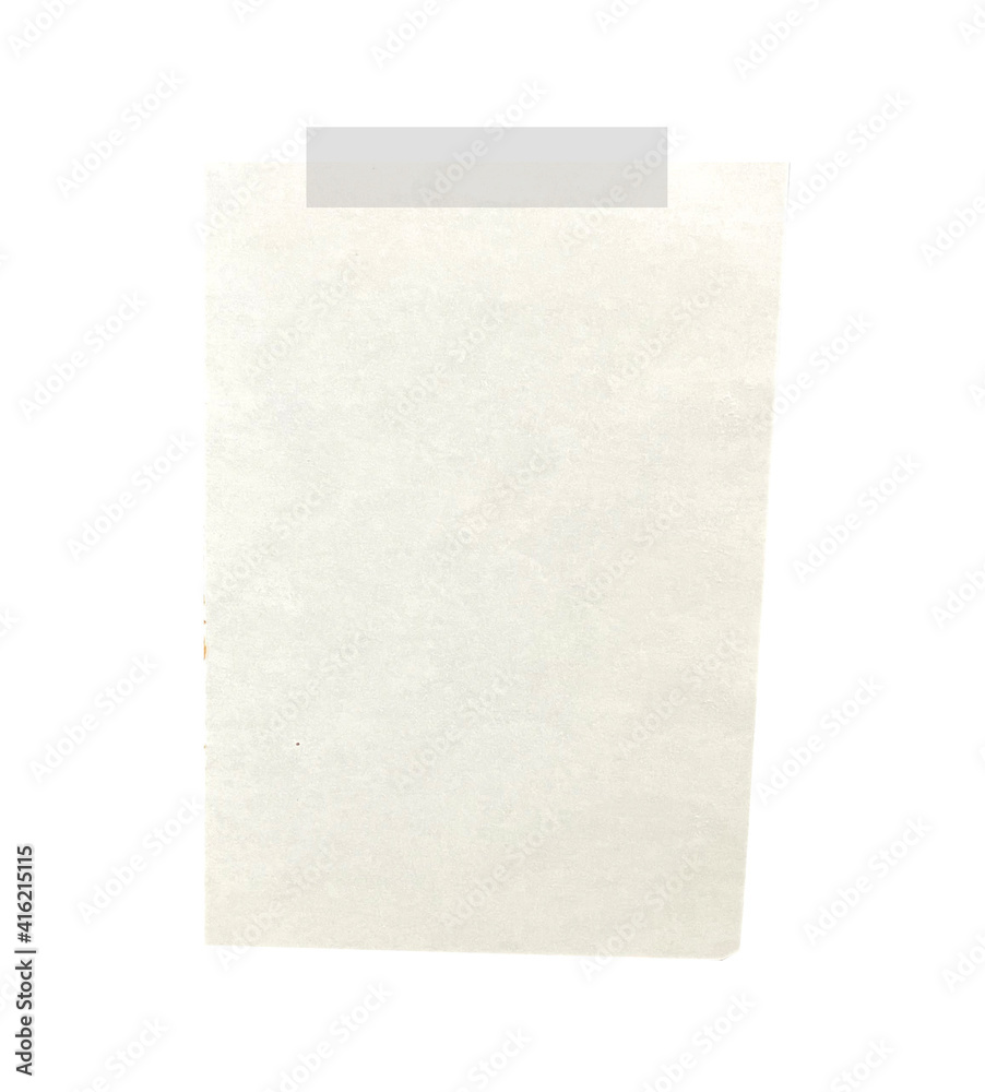 Old note paper on the wall Old note paper on the wall