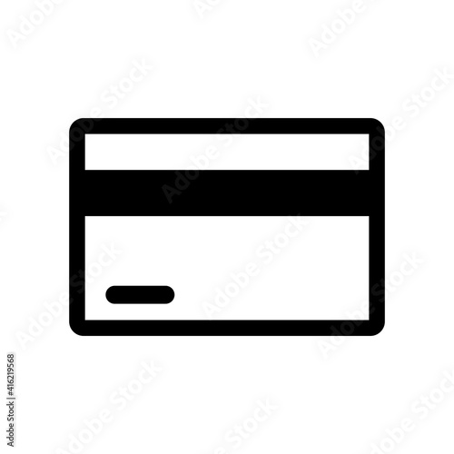 credit card icon vector
