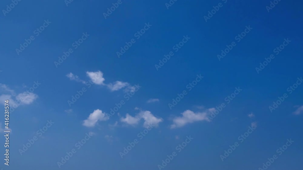 Beautiful blue sky with clouds in
Time Lapse
Beautiful blue sky with clouds in
Time Lapse