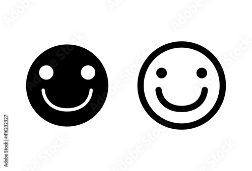 smile icon set. smile emoticon icon. feedback