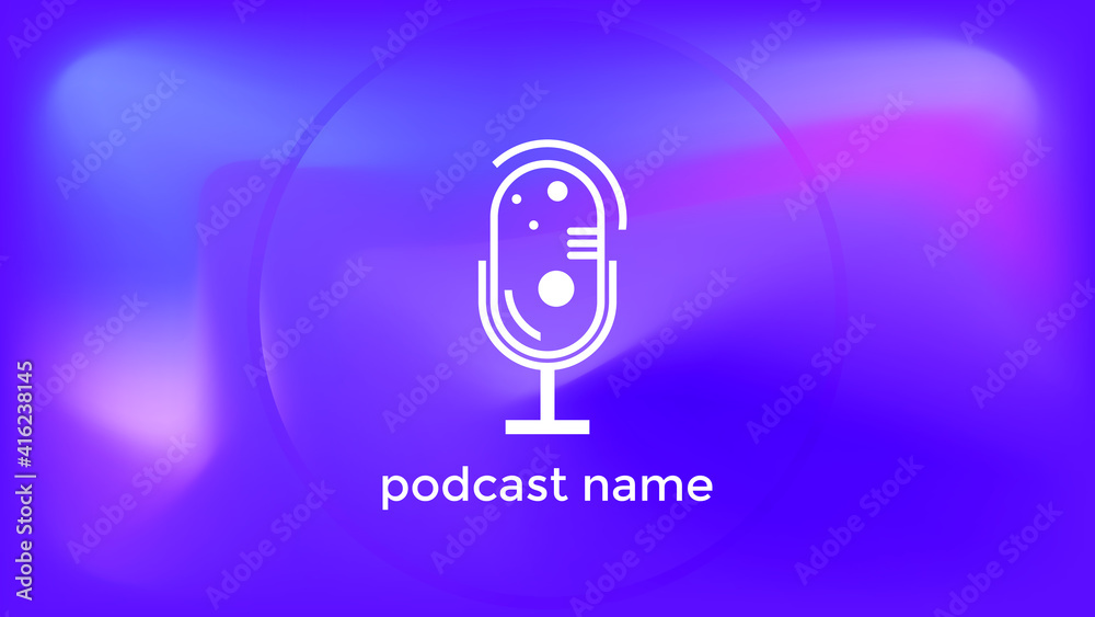 ABSTRACT TEMPLATE PODCAST MICROPHONE DESIGN.COLOR BACKGROUND WITH GRADIENT VECTOR. GOOD FOR COVER DESIGN, BANNER, WEB,SOCIAL MEDIA ABSTRACT TEMPLATE PODCAST MICROPHONE DESIGN.COLOR BACKGROUND WITH GRADIENT VECTOR. GOOD FOR COVER DESIGN, BANNER, WEB,SOCIAL MEDIA