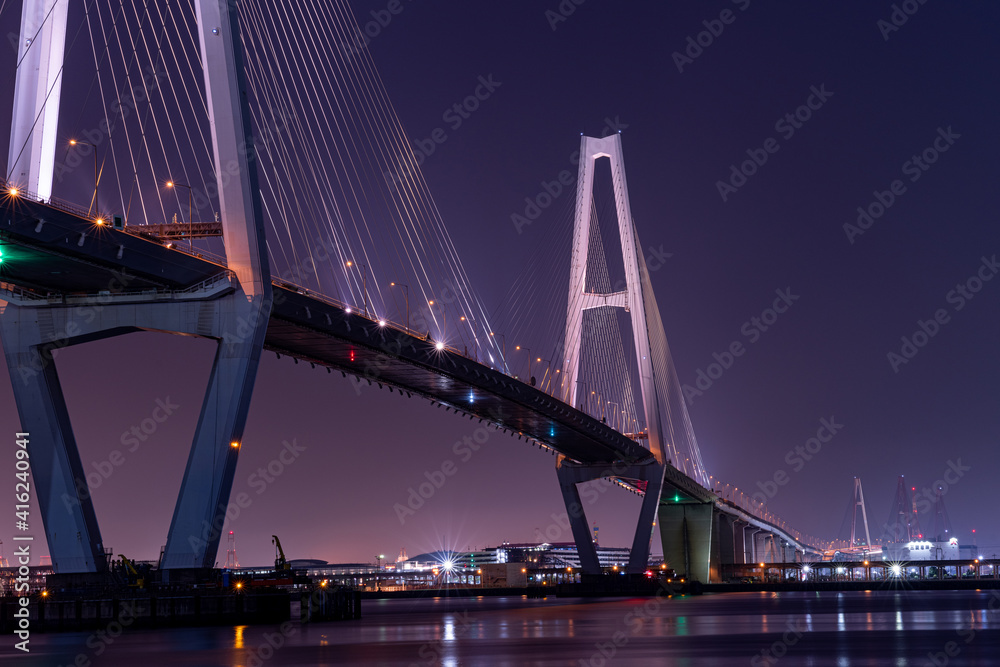 名港トリトンの夜景 名港トリトンの夜景
