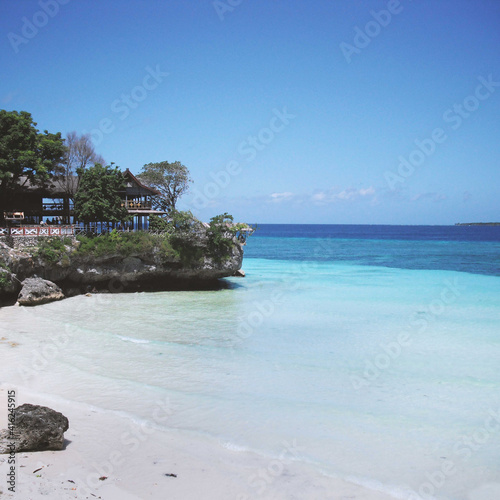 A stunning view, a perfect white sand and crystal clear water at Tanjung Bira beach South Sulawesi Indonesia