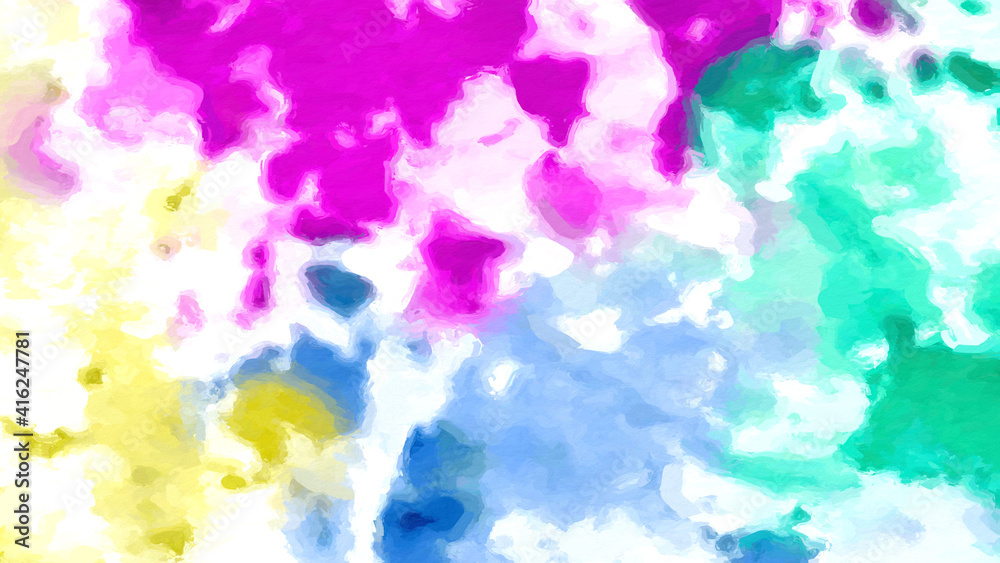 digital paint illustration watercolor style abstract background