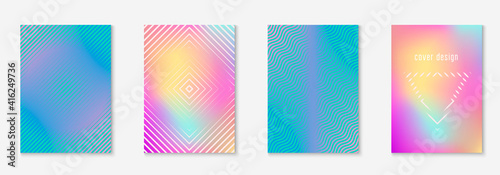 Poster design modern with minimalist geometric lines and shapes.