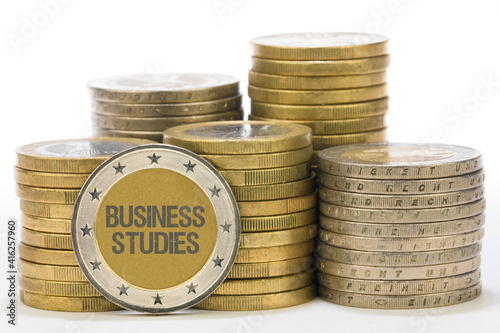 Obraz na płótnie Business Studies