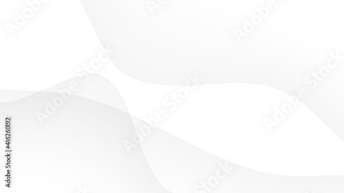 White and light grey abstract background. Geometric wavy background