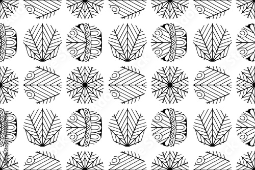 Tribal ethnic pattern semless design