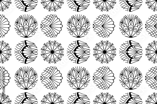 Tribal ethnic pattern semless design