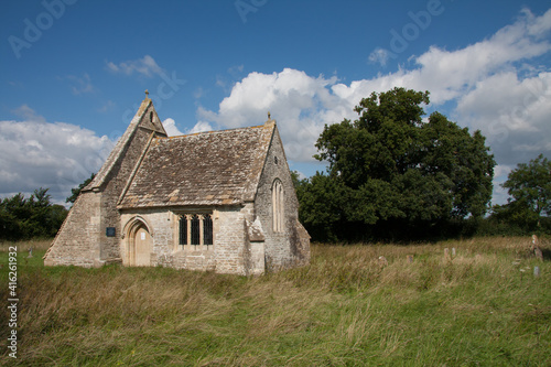 old church in the countryside