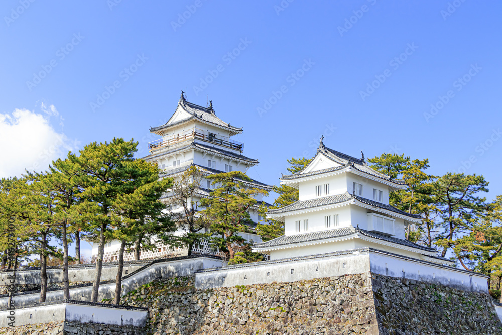 冬の島原城 長崎県島原市 Shimabara castle in winter Nagasaki-ken Shimabara city 冬の島原城 長崎県島原市 Shimabara castle in winter Nagasaki-ken Shimabara city
