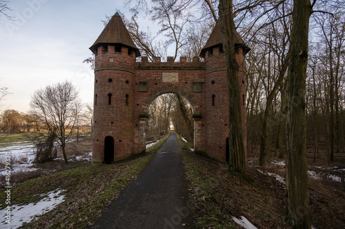 Sieglitzer Tor , historischer Zugang zum Sieglitzer Waldpark