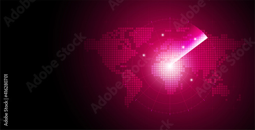 radar, scanner, satellite, target