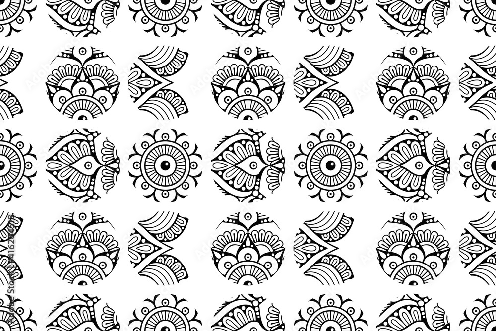 Tribal ethnic pattern semless design Tribal ethnic pattern semless design
