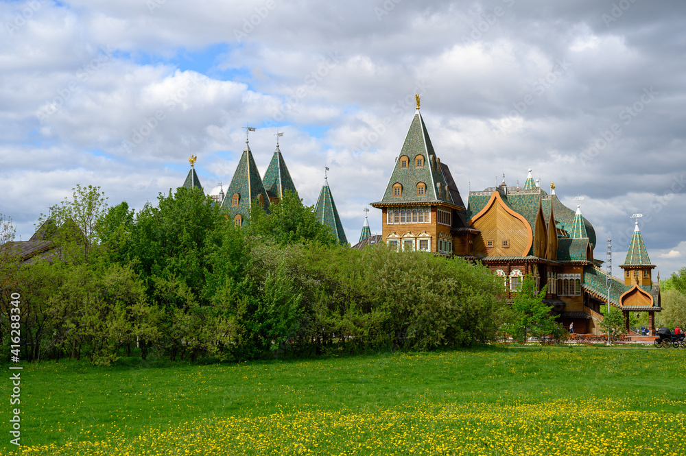 wooden palace in Kolomenskoye