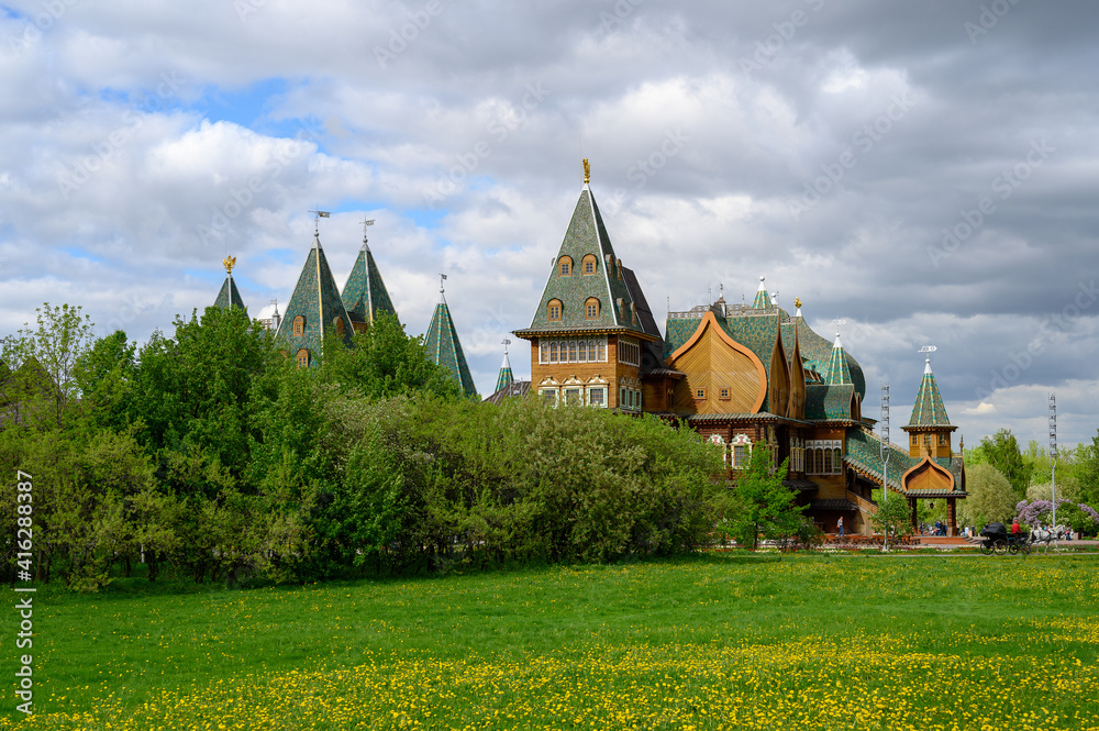 wooden palace in Kolomenskoye
