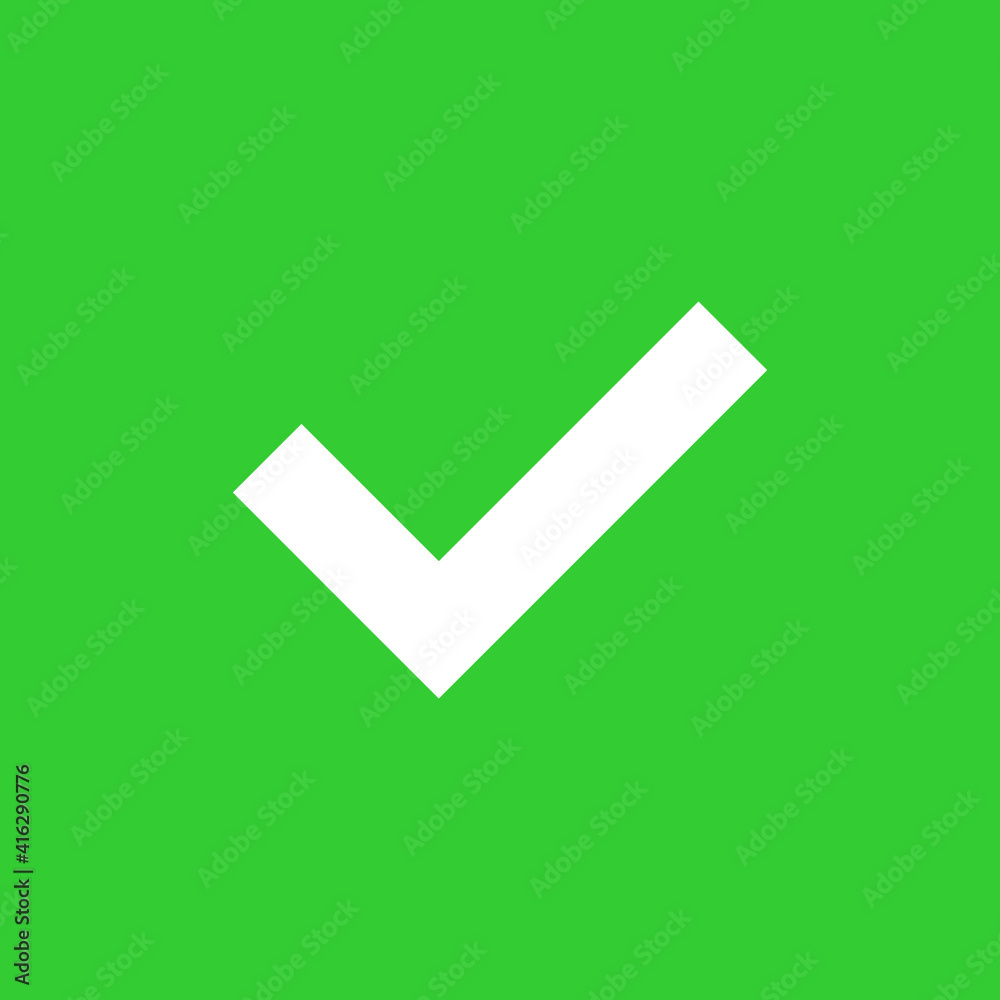 green check mark icon vector for apps use green check mark icon vector for apps use