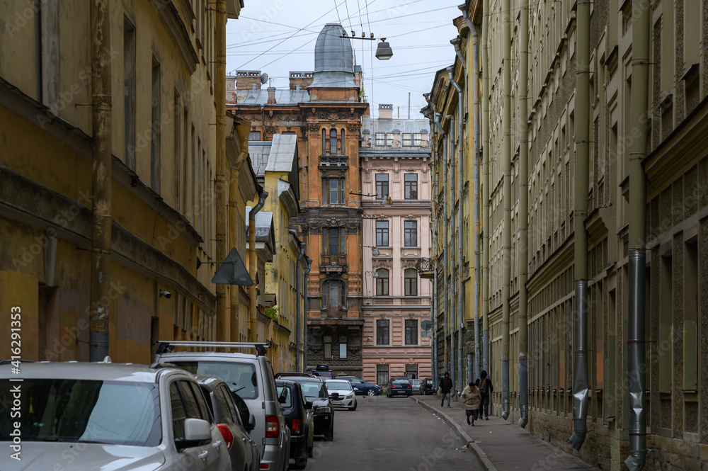 Naklejka premium urban landscape 
