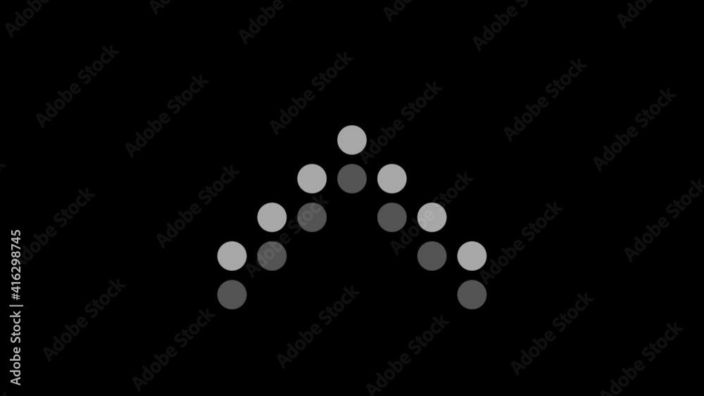 Swipe up icon. Scroll arrow up drag button up social media interface action icon. Motion graphic.