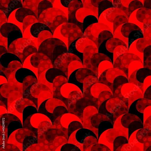 Abstract red ruby seamless pattern color background vector illustration photo