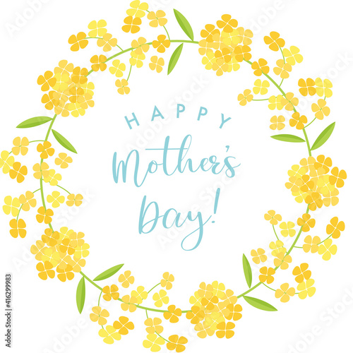 vector background with canola flower for banners, cards, flyers, social media wallpapers, etc.