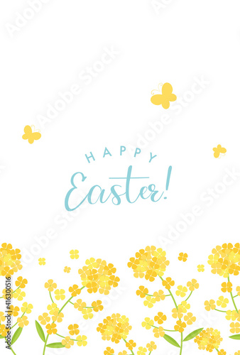 vector background with canola flower for banners, cards, flyers, social media wallpapers, etc.