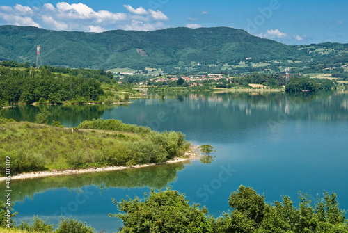 Lake of Bilancino, Mugello, Firenze, Tuscany photo