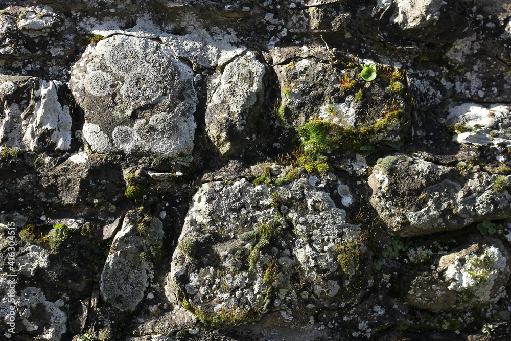 Background stone antique, medieval wall texture photo	