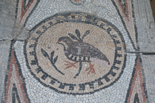 detail of a mosaic