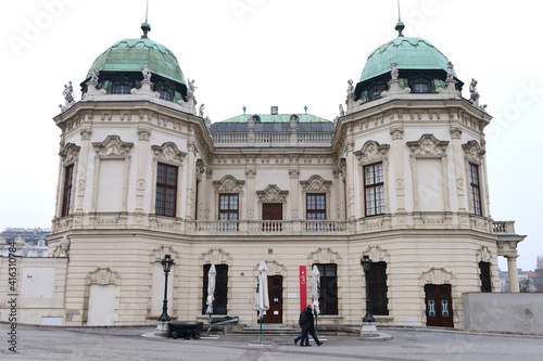 Österreichische Galerie Belvedere, Oberes Belvedere in Wien, Österreich, Europa - Austrian Gallery Belvedere, Upper Belvedere in Vienna, Austria, Europe photo