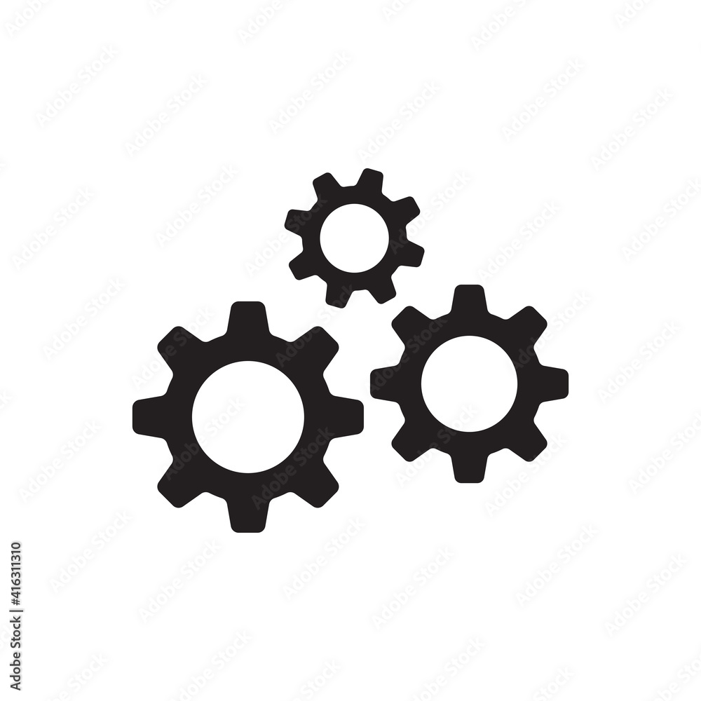 Gear settings icon