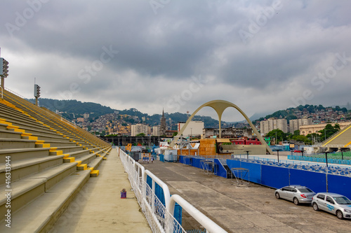 Rio de Janeiro – Sambódromo leer – kein Karneval 2021 photo