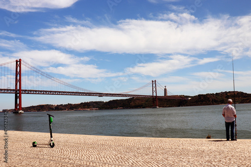 bridge over the river Lisbon