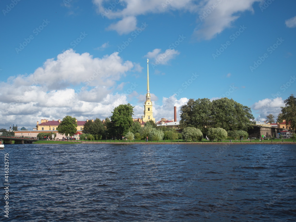 peter and paul fortress in St. petersburg