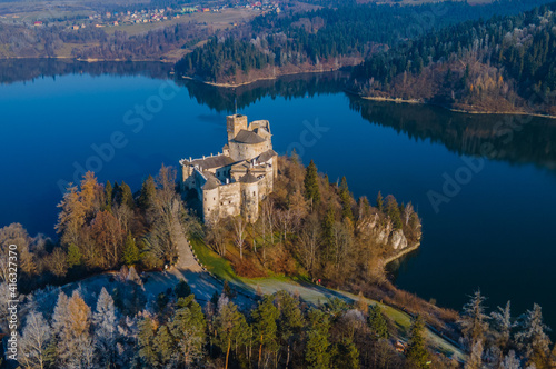 Zamek Dunajec w Niedzicy, w Pieninach