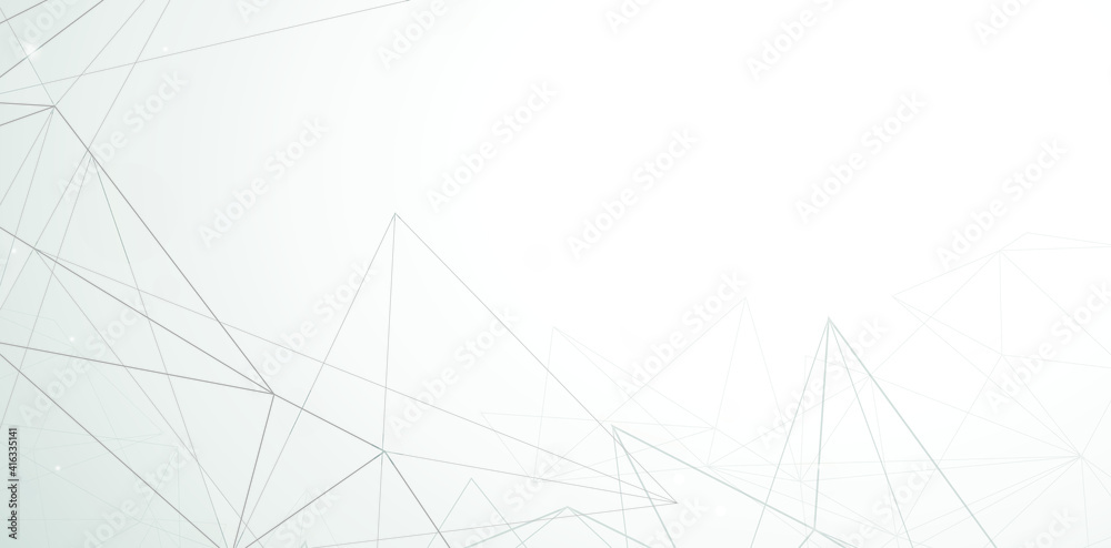 Gray gradient vector background design. Abstract geometric background with liquid shapes. 