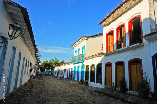 Paraty or Parati - well preserved Portuguese colonial and Brazilian Imperial city located on the Costa Verde.