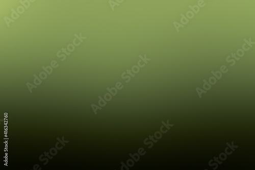 Colored stylish backdrop in dark green olive colors. Seamless modern blur background. Fashion simple decorative abstract gradient effect illustration for web site