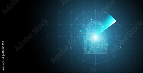 protezione dati, radar, scanner, satellite, target