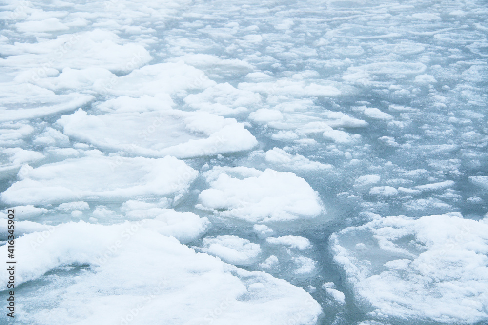 global warming, ice melting and drifting in the sea global warming, ice melting and drifting in the sea