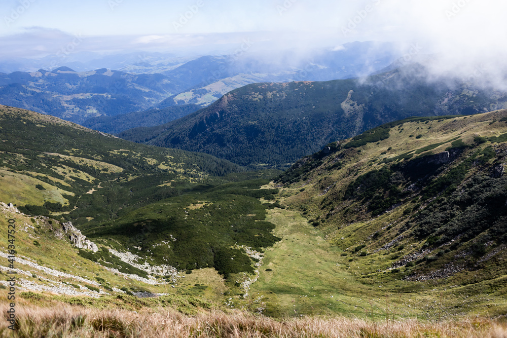 landscape in the mountains