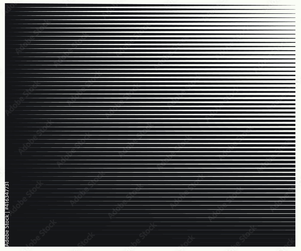Horizontal lines. Design halftone element. Vector illustration. Line halftone pattern with gradient effect. Template for backgrounds and stylized textures. Horizontal lines. Design halftone element. Vector illustration. Line halftone pattern with gradient effect. Template for backgrounds and stylized textures.