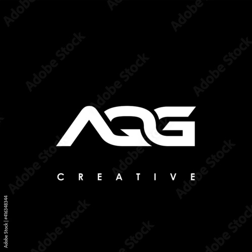 AOG Letter Initial Logo Design Template Vector Illustration