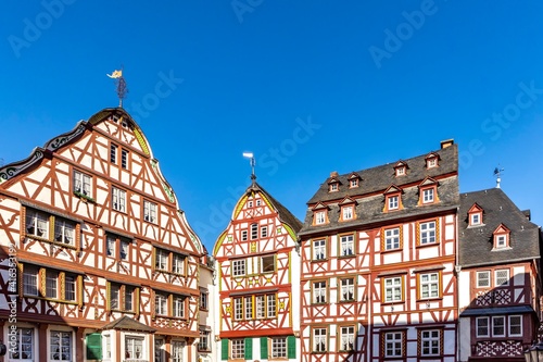 Half-timbered houses in Bernkastel-Kues, Germany