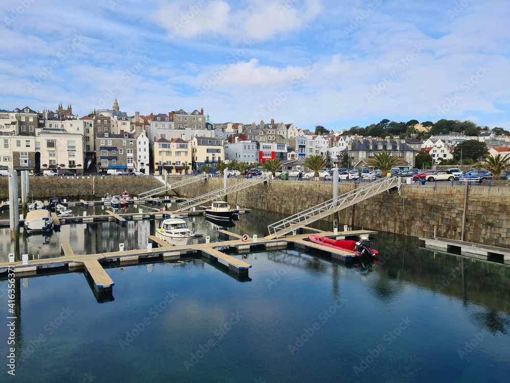 Guernsey Channel Islands, St Peter Port Harbour