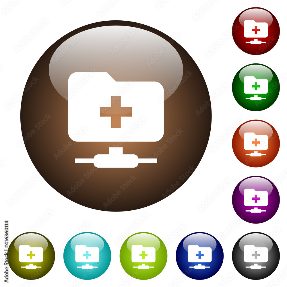 FTP create folder color glass buttons FTP create folder color glass buttons