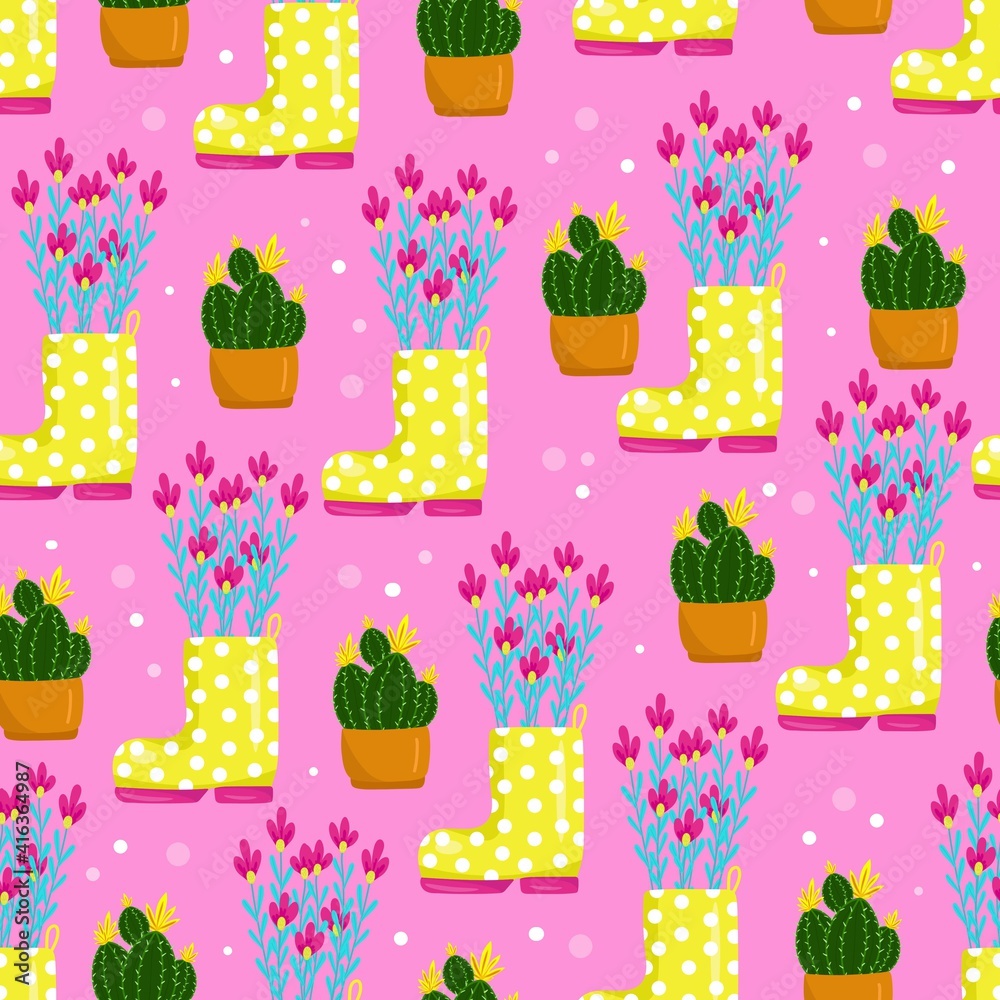flowers; spring; cactus; Hyacinthus; color; yellow; pot; home; indoor; field; pink; summer; beautiful; petals; thorns; green; pattern; seamless; print; cute; baby; wrapping; wallpaper; fabric; textile flowers; spring; cactus; Hyacinthus; color; yellow; pot; home; indoor; field; pink; summer; beautiful; petals; thorns; green; pattern; seamless; print; cute; baby; wrapping; wallpaper; fabric; textile