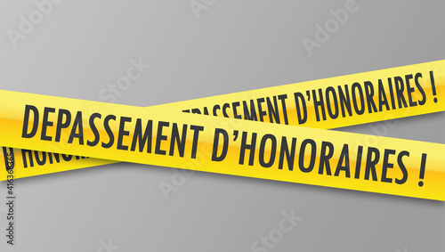 Logo dépassement d'honoraires.