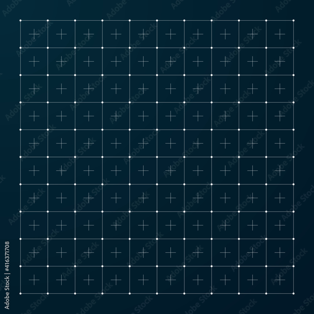 HUD grid modern interface. Grid for futuristic interface. Vector illustration HUD grid modern interface. Grid for futuristic interface. Vector illustration